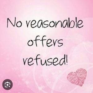 No reasonable offer refused